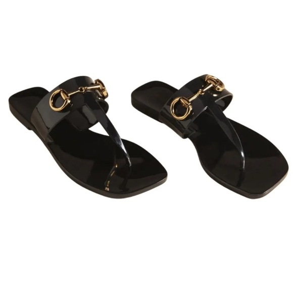 Jeffrey Campbell Shoes - Jeffery Campbell Lil Bit Sandals Black sz 8